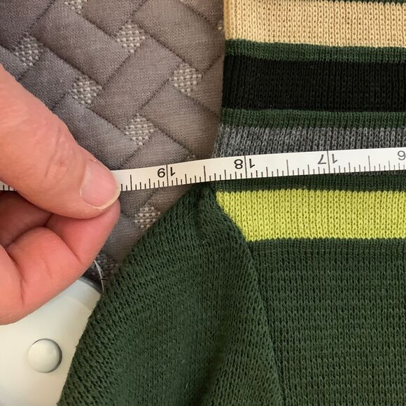 Vintage Glory US Striped Pullover Sweater Size Medium - Picture 7 of 7